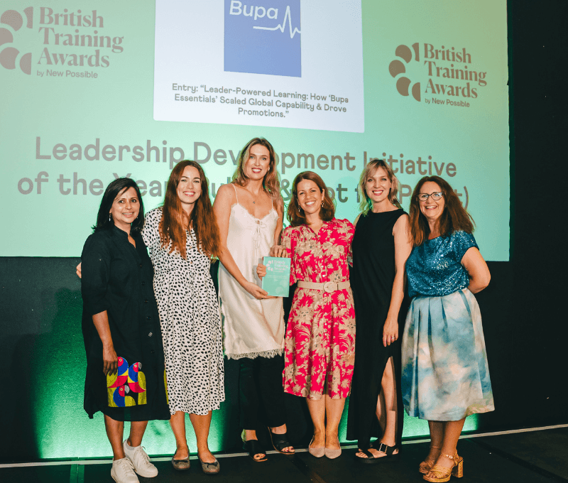 British Training Awards 2026 winner